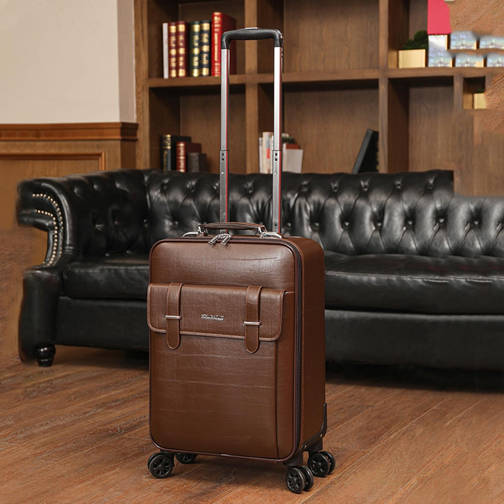Business Spinner Wheels Luggage PVC